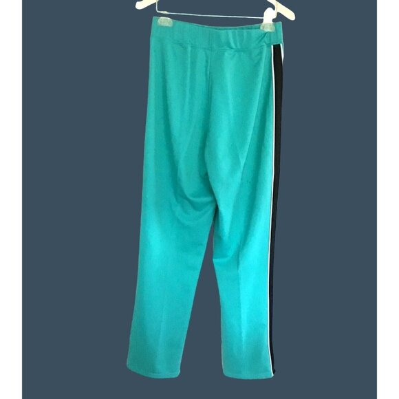 K. JORDAN- NWOMENS AQUA ELASTIC WAIST PULLOVER SWEATPANTS SIZE MEDIUM - Picture 2 of 6